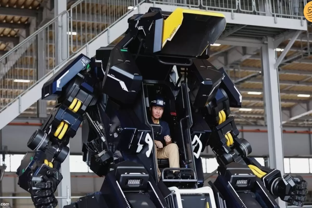 (ویدئو) رونمایی از ربات غول پیکر انسانی