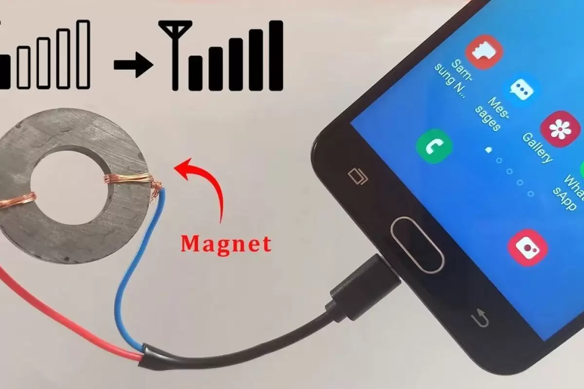 (ویدئو) اگر آهنربا را به گوشی موبایل تان متصل کنید چه اتفاقی می‌افتد؟