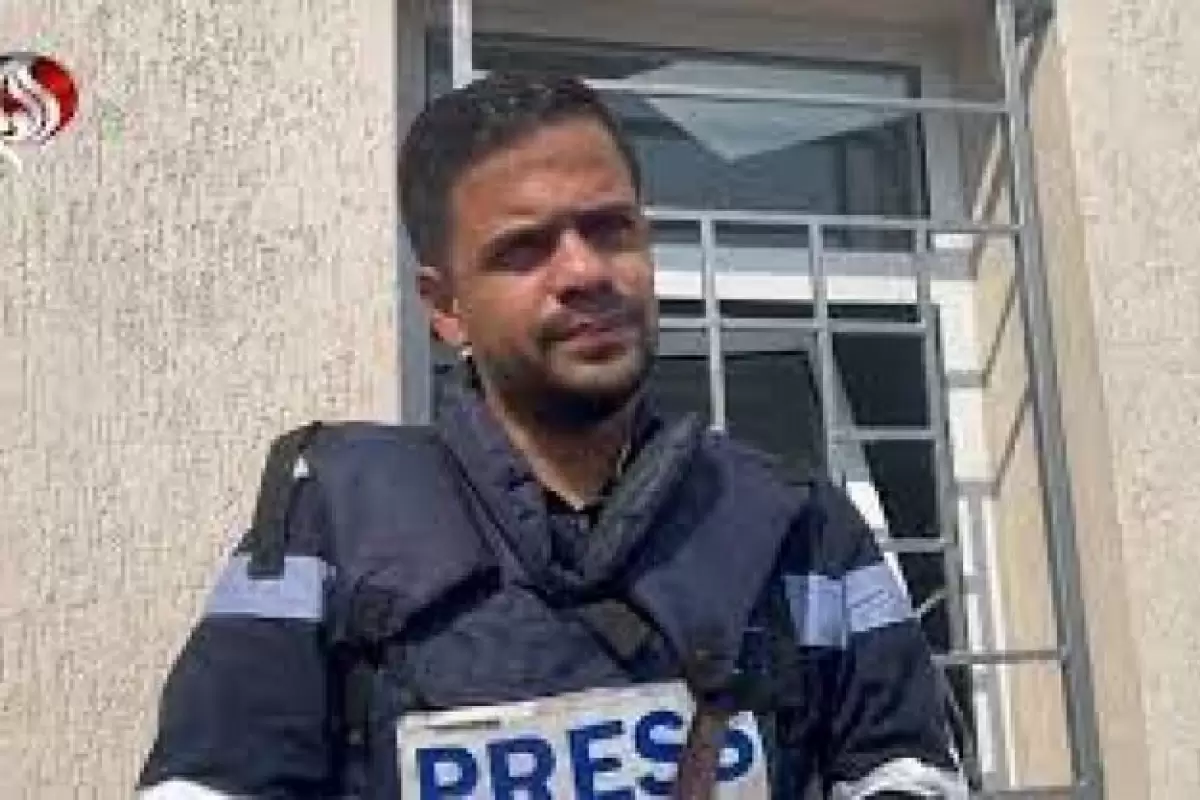 ببینید | تهدید خبرنگار العربی توسط نیروی صهیونیستی هنگام پخش زنده