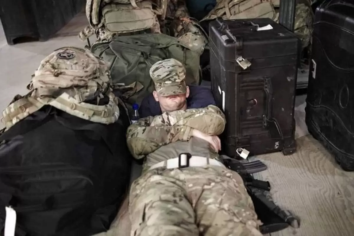 ببینید | تکنیک باورنکردنی ارتش آمریکا برای خوابیدن در ۲۰ ثانیه