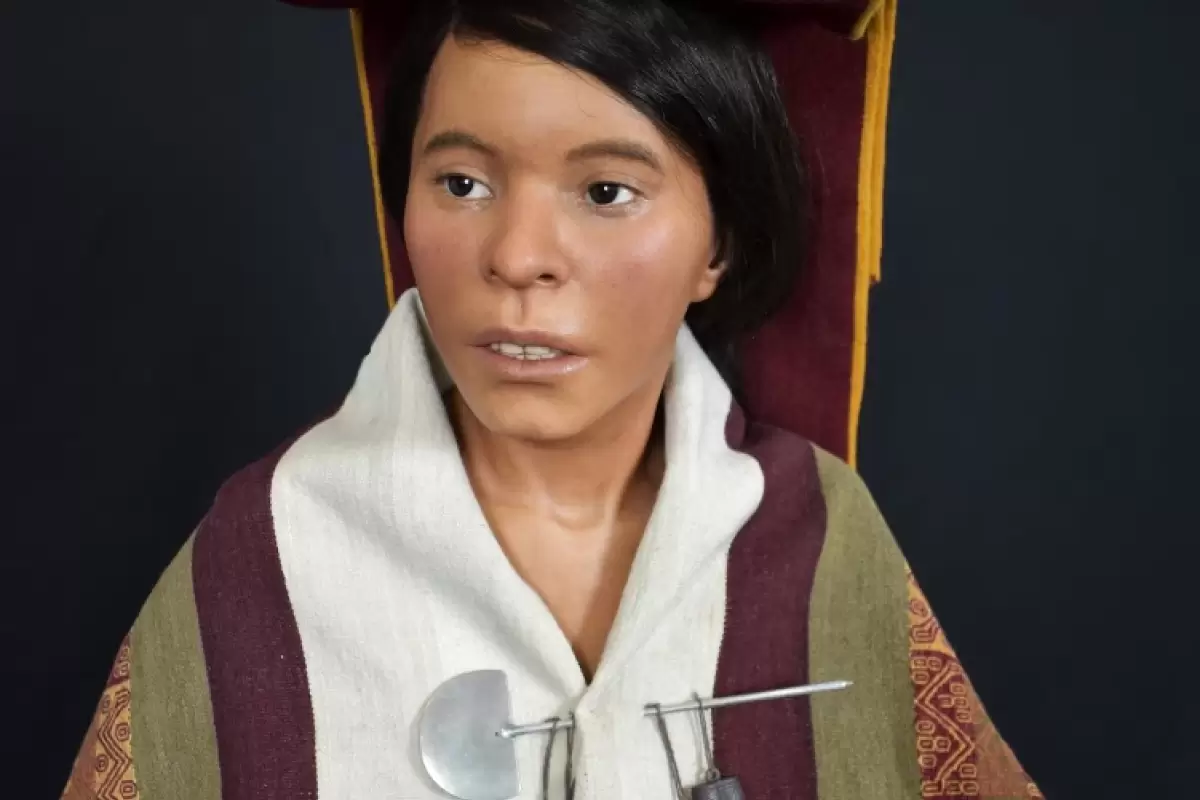 بازسازی چهرۀ دختری که 500 سال قبل در قلۀ کوه قربانی شد