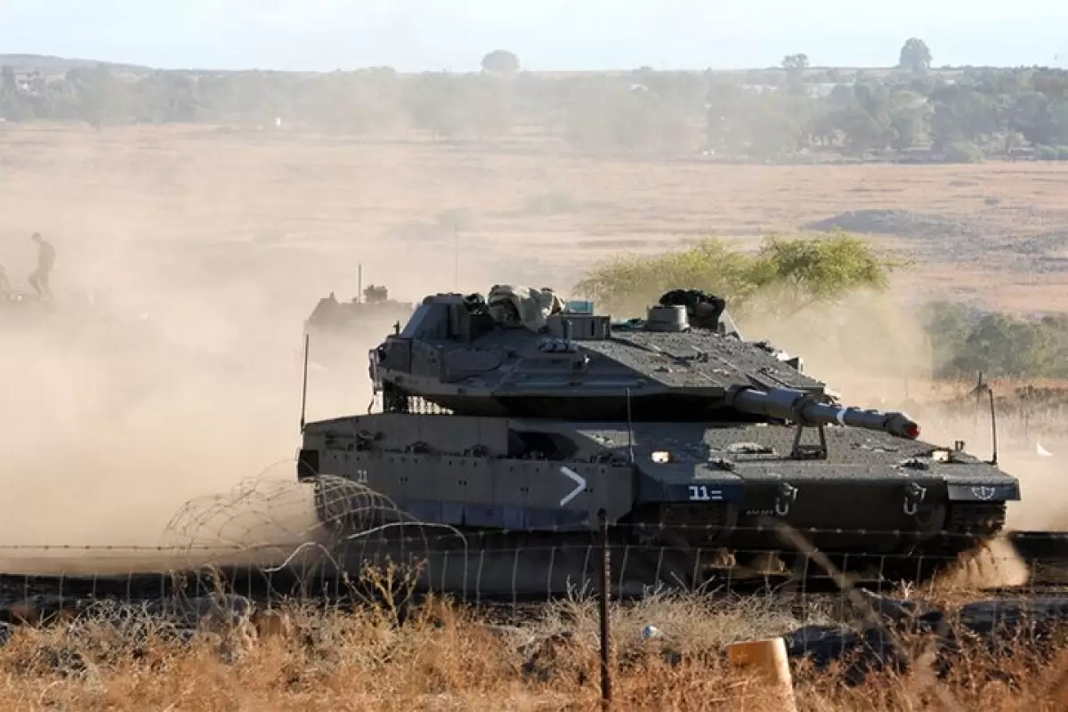 ببینید | تصاویر جدید از حمله توپخانه‌ای ارتش اسرائیل به خاک لبنان