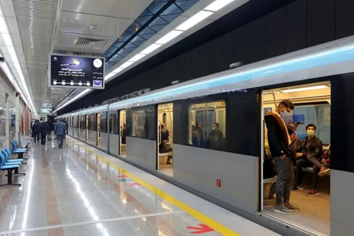 این خط متروی تهران روز جمعه ۱۴ مهر مسافر جا‌به‌جا نمی‌کند+جزئیات