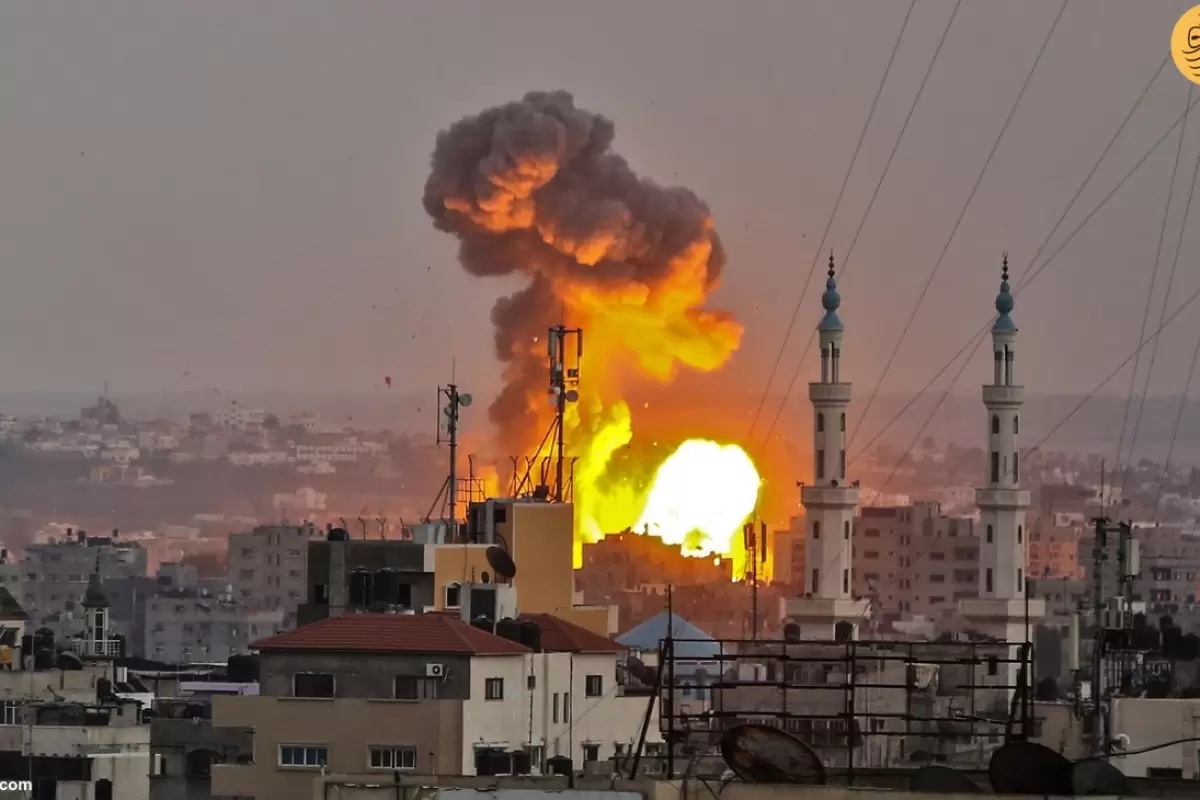 (ویدئو) حملات وسیع اسرائیل به غزه