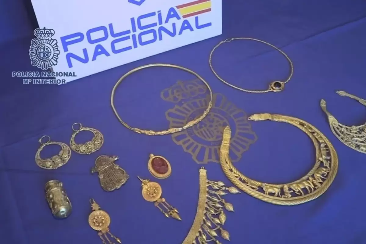 (ویدئو) توقیف اشیای تاریخی به ارزش ۶۴ میلیون دلار در اسپانیا