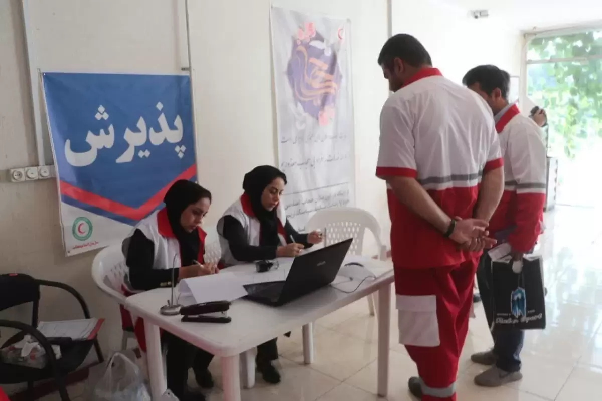 برگزاری آزمون تثبیت و ارتقای درجه نجاتگران جمعیت هلال احمر گلستان