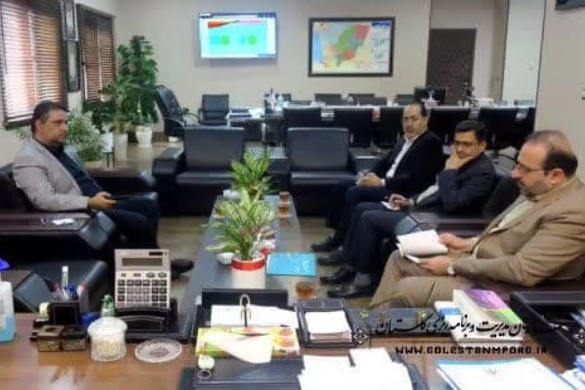 نشست نورانی رئیس سازمان با مدیر کل اداره نوسازی، توسعه و تجهیز مدارس استان گلستان