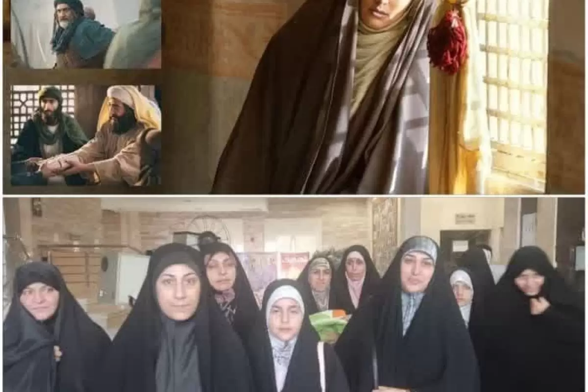 فیلم «اُخت الرضا» میزبان دو گروه از بانوان جهادی در گرگان شد