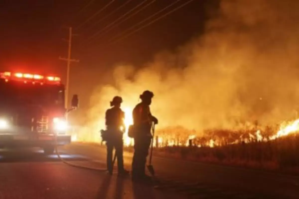 ببینید | اولین ویدئو از آتش‌سوزی مرگبار کمپ ترک اعتیاد با 27 کشته