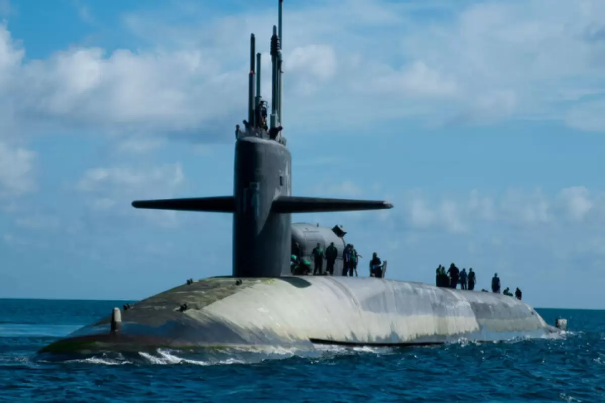 ( عکس) مشخصات زیردریایی جدیدی که آمریکا به خاورمیانه فرستاد