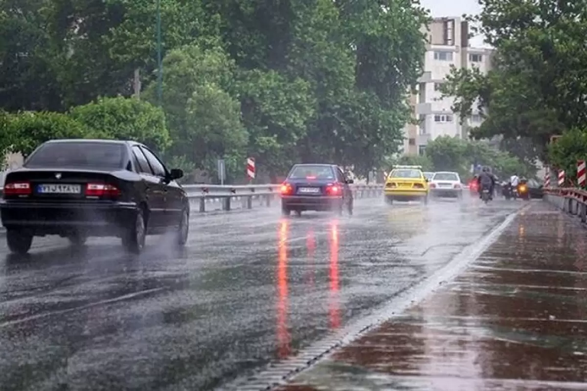 بارش شدید باران در ۲۷ استان از ۲۴ تا ۲۷ آبان ماه