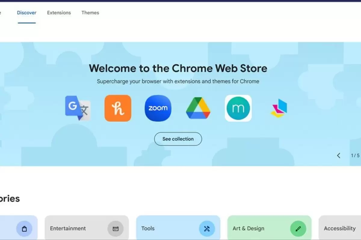 نسخه جدید فروشگاه وب کروم گوگل؛ کاربرپسندتر و ساده‌تر