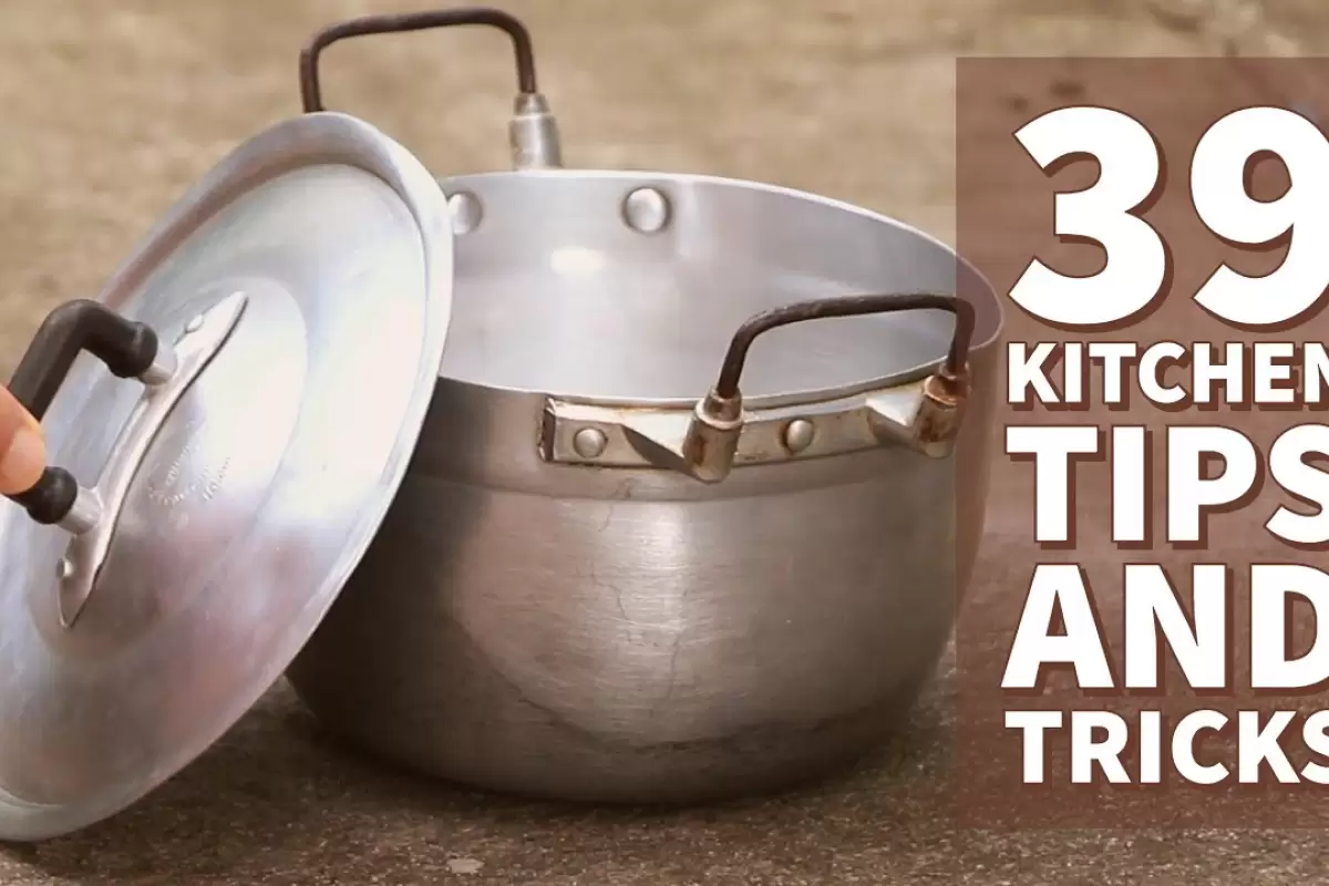 (ویدئو) 39 ترفند و اختراع ساده که در آشپزخانه حتما به کارتان می آید