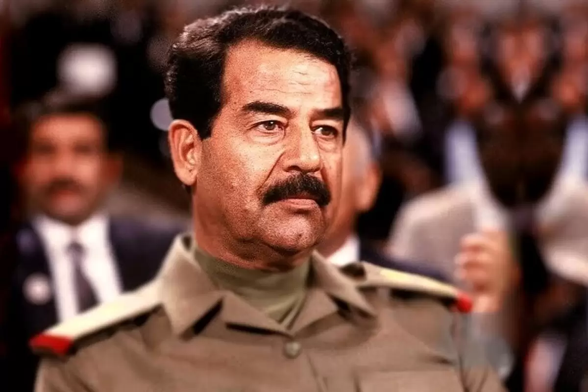 ببینید| رونمایی جدید از دیکتاتور عراق با نام «صدام کوسه»