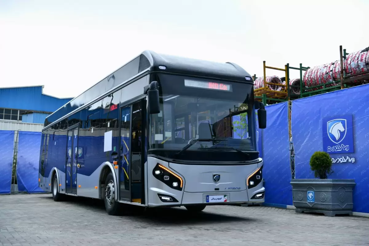 افتتاح اولین خط تولید انبوه اتوبوس‌های برقی