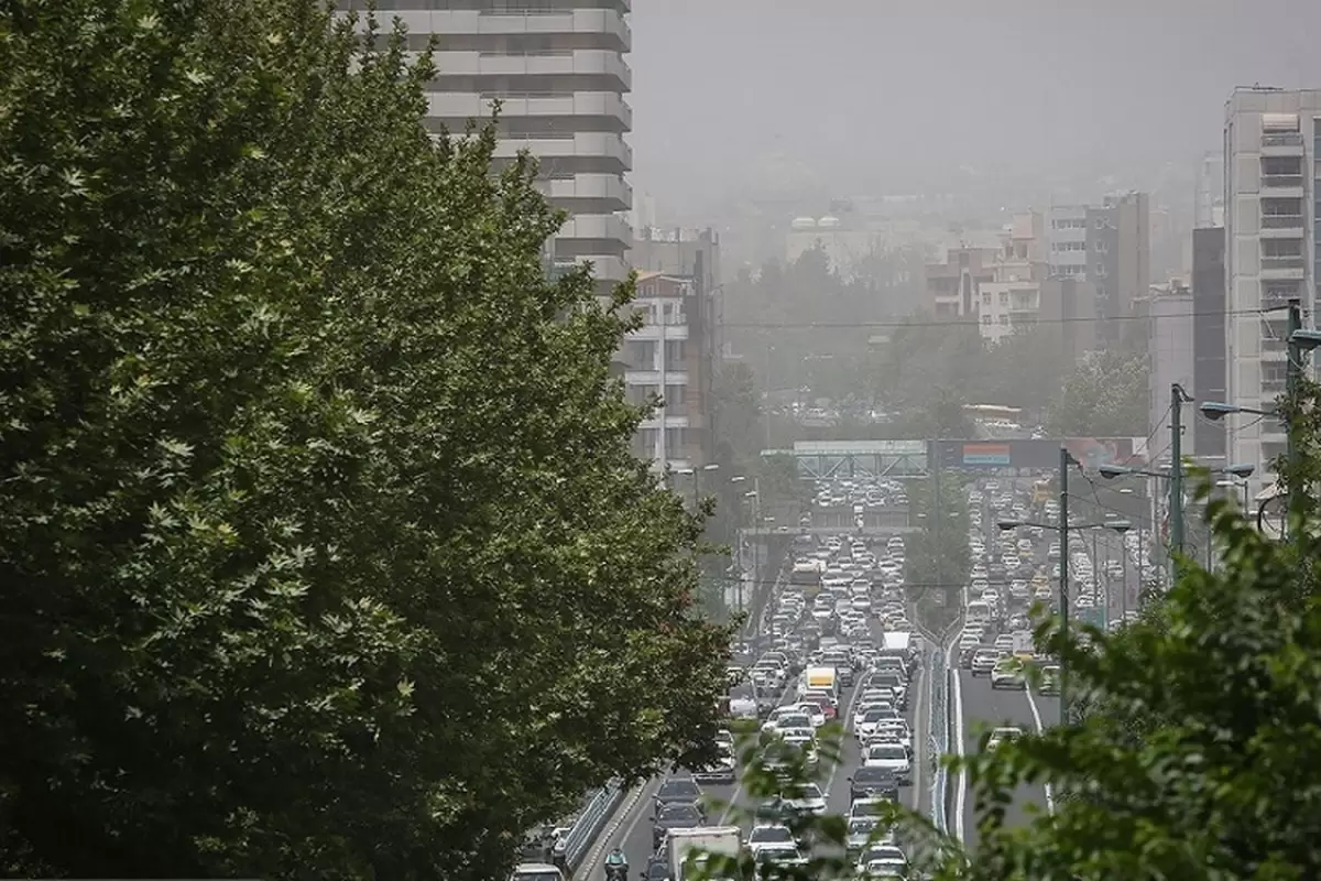 وضعیت هوای تهران دوباره قرمز شد