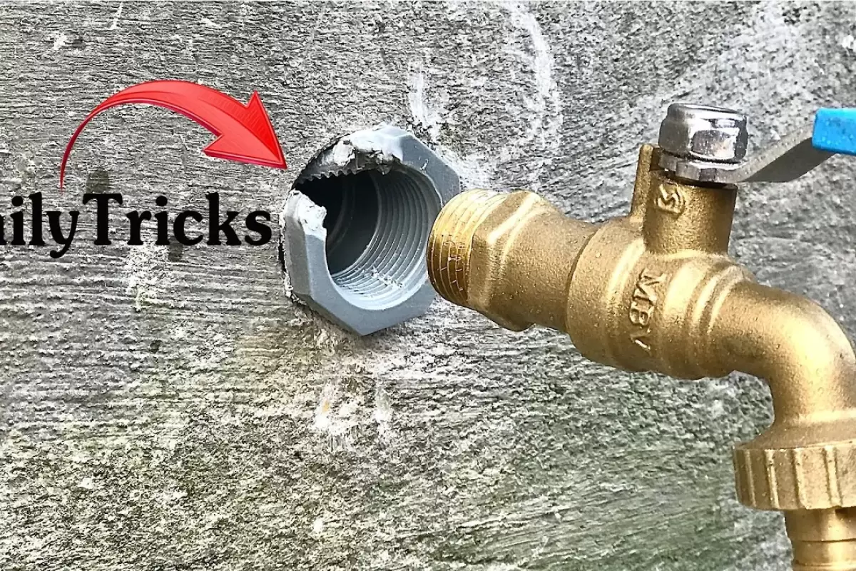 (ویدئو) نحوه تعمیر لوله های پی وی سی آب شکسته در دیوار