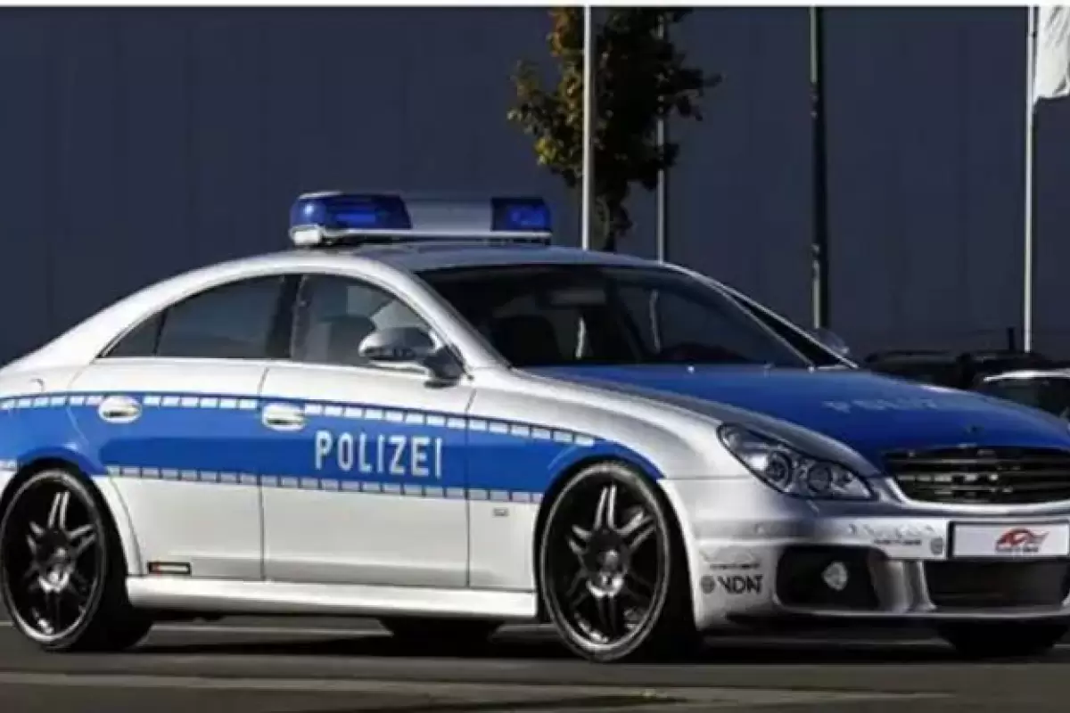 فرار از دست این ماشین پلیس آلمانی غیرممکن است