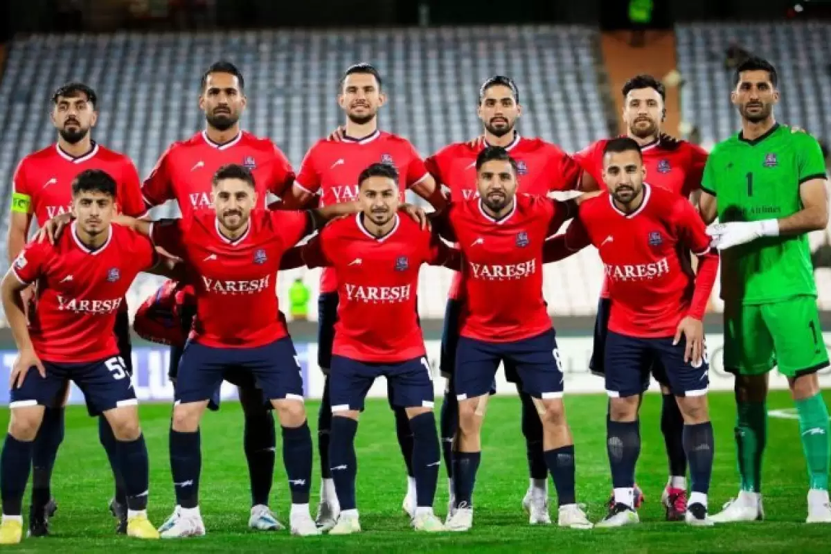 عکس‌| اولین تمرین مدافع پرسپولیسی با نساجی