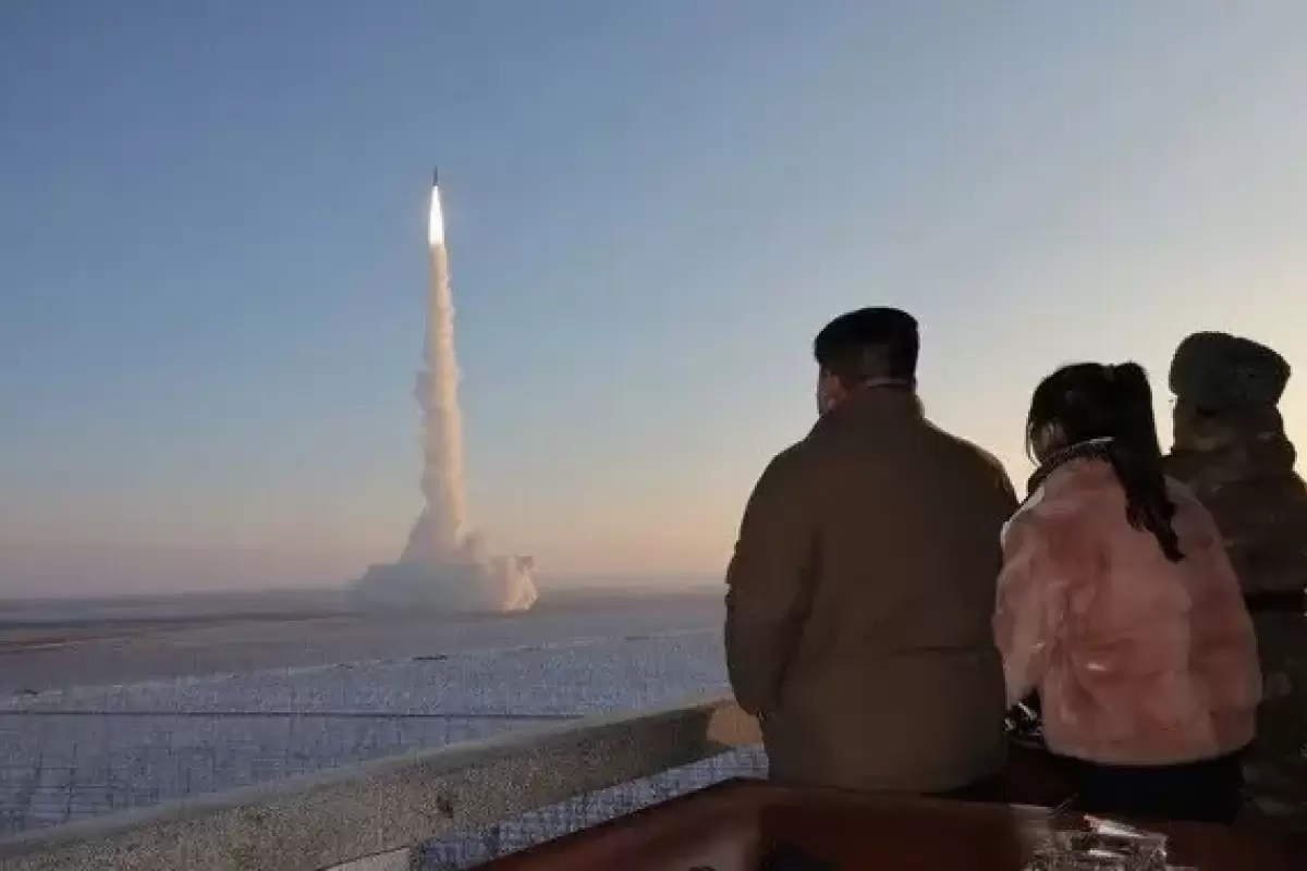 این موشک غول پیکر کره شمالی در عرض نیم ساعت به آمریکا می‌رسد!+عکس