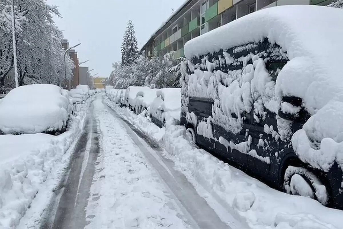 (ویدئو) تصاویر جدید از یخ زدن مسکو؛ ثبت دمای منفی ٢٣ درجه