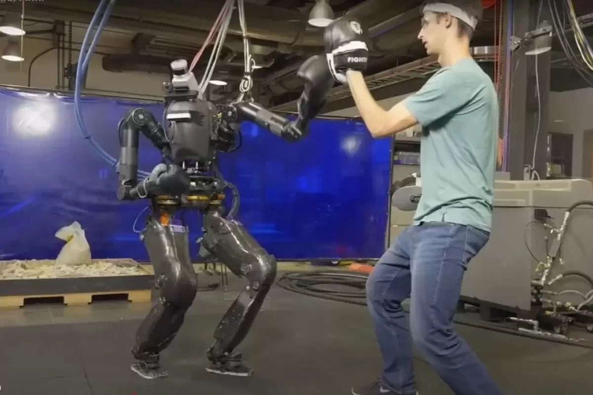 (ویدئو) رونمایی از رباتی که مشت می‌زند