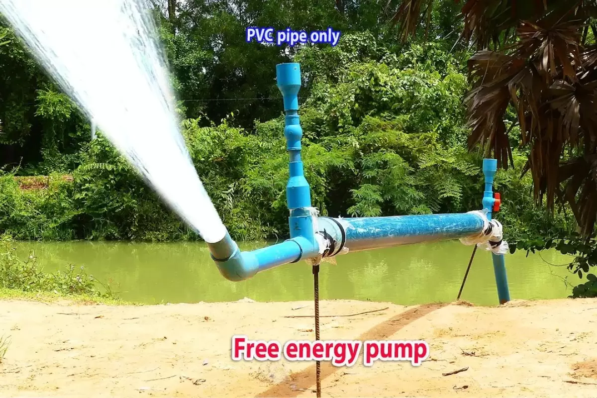 (ویدئو) ساخت پمپ قدرتمند آب با لوله پلیکا به سبک جوان مشهور سریلانکایی