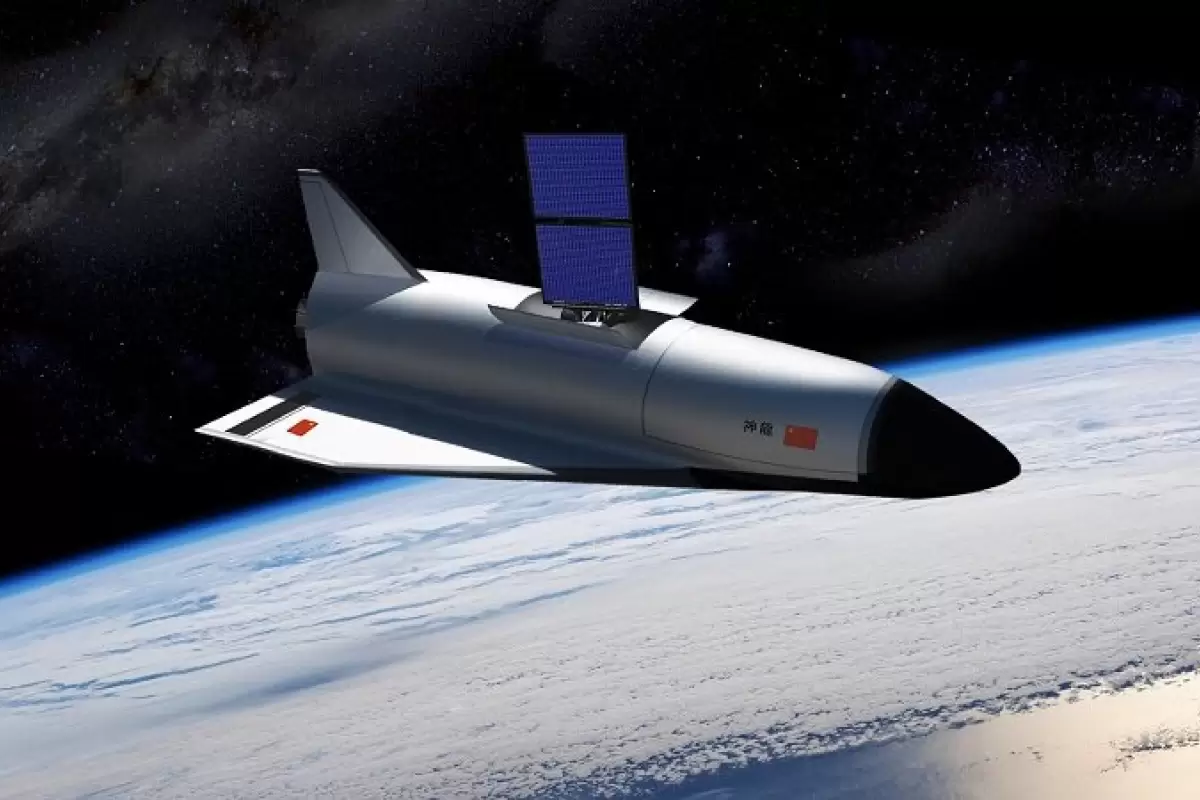 گردش فضایی اژدهای مرموز؛ سومین آزمایش هواپیمای فضایی چین