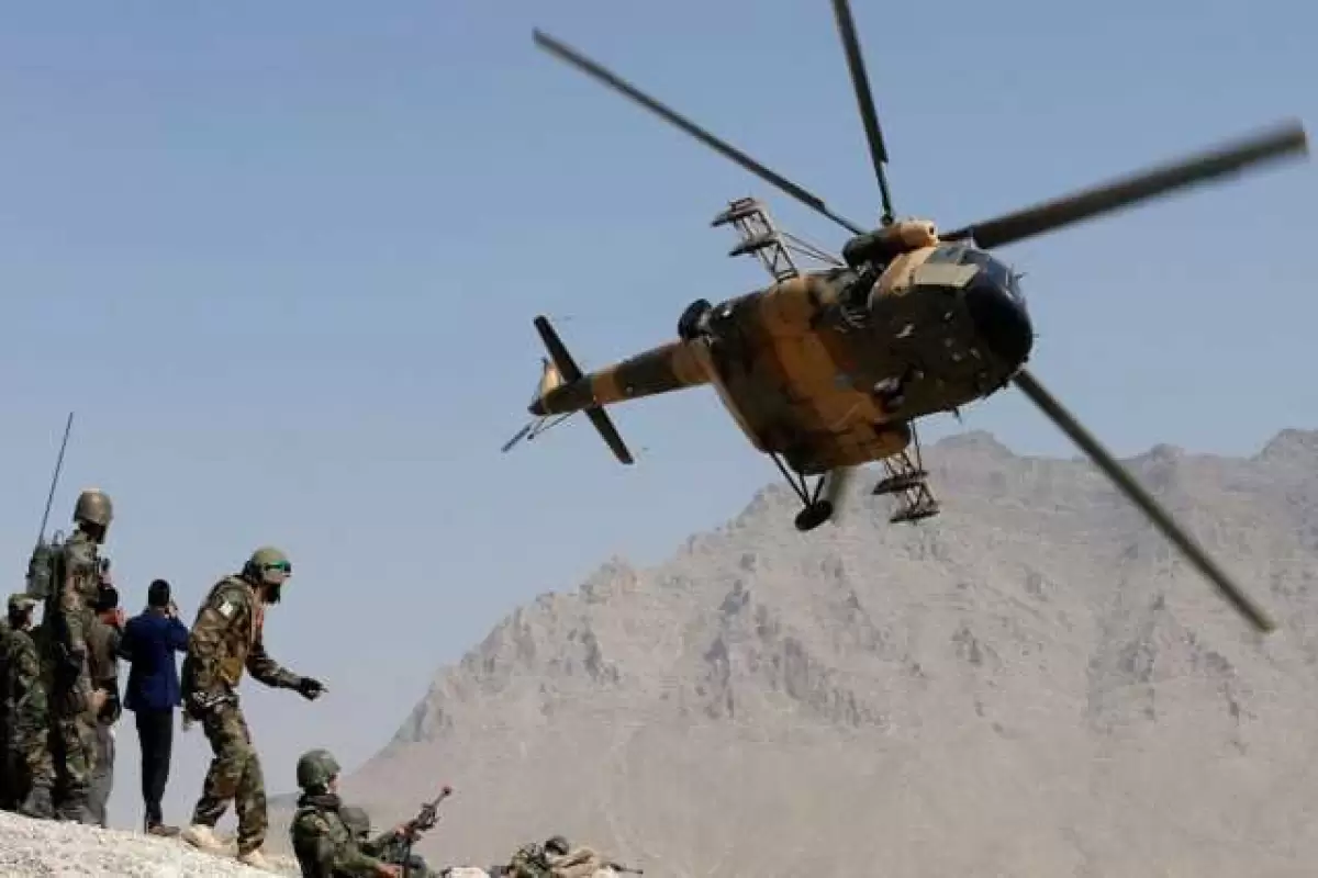 ببینید |‌ پرواز بالگرد برای شناسایی تروریست‌ها در راسک و سرباز و مرز ایران و پاکستان