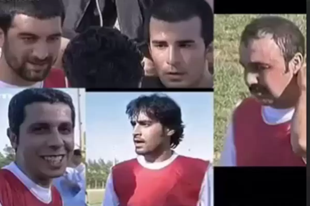 (ویدئو) بازی شهاب حسینی، رضا عطاران و ... در تیم فوتبال هنرمندان اوائل دهه ۸۰