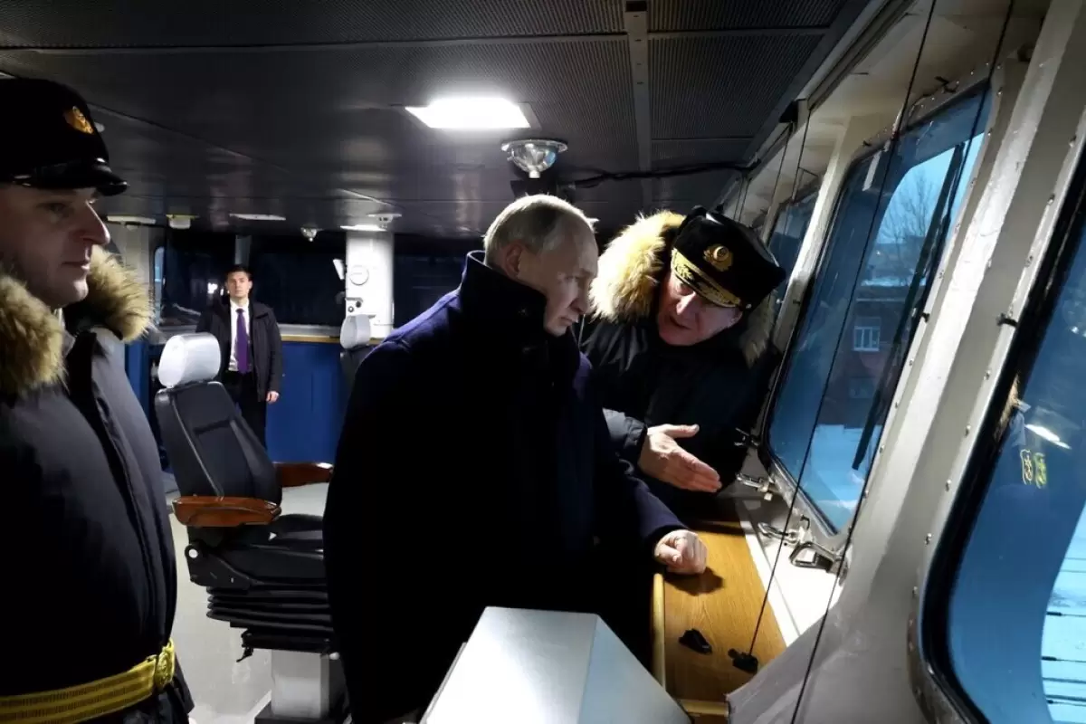 (ویدئو) پوتین از دو زیردریایی اتمی جدید روسیه رونمایی کرد