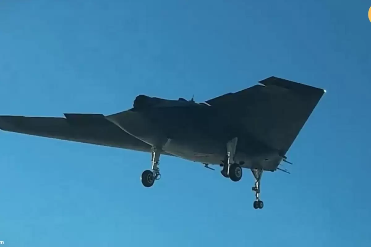 (ویدئو) اولین پرواز هواپیمای جنگی بدون سرنشین ترکیه