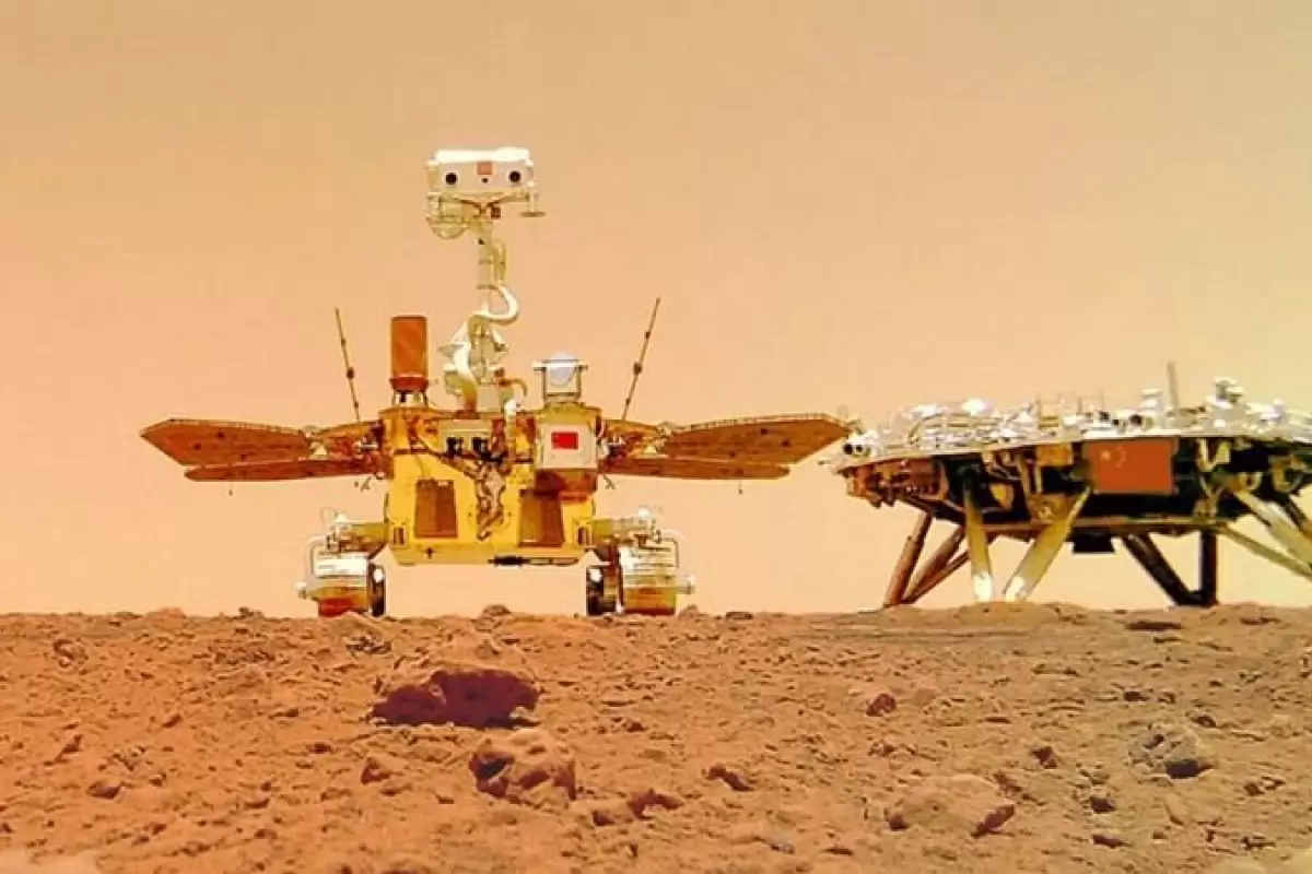 کشف تازه چینی‌ها در مریخ؛ ساختارهای عجیب و غریب