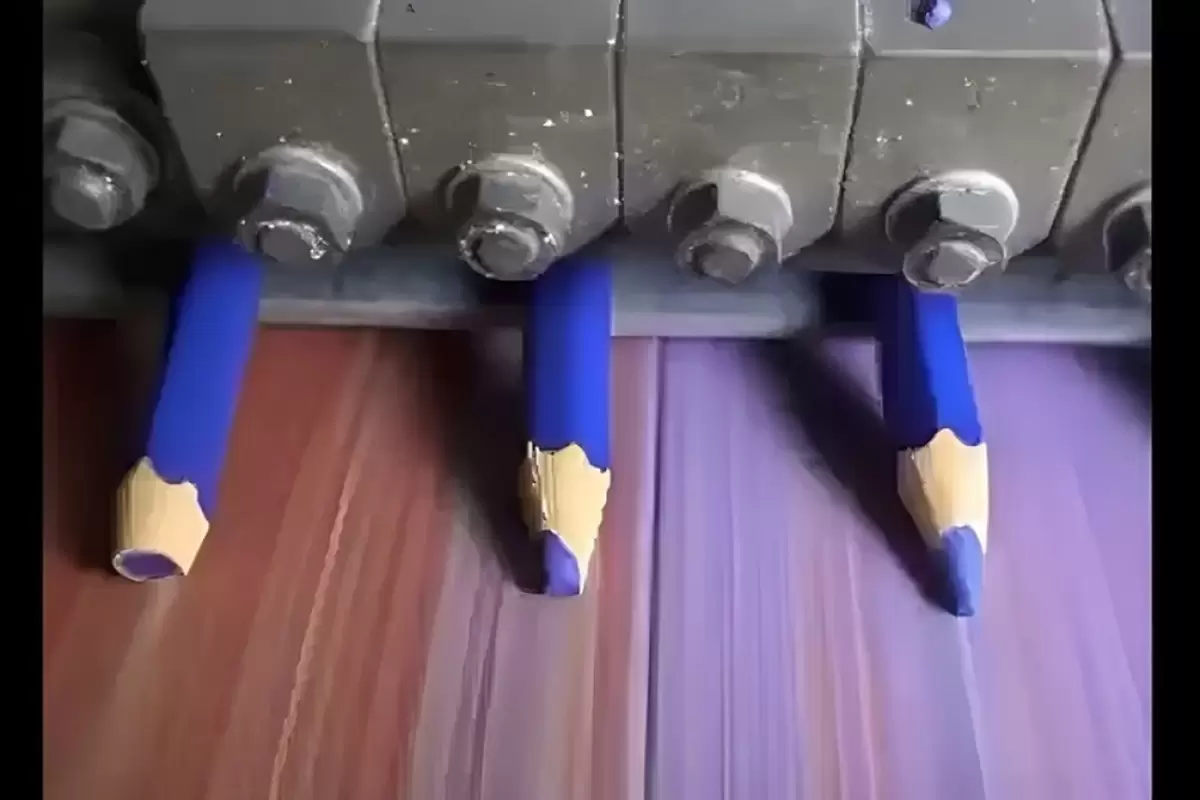 (ویدئو) دستگاه تراش اتوماتیک مداد