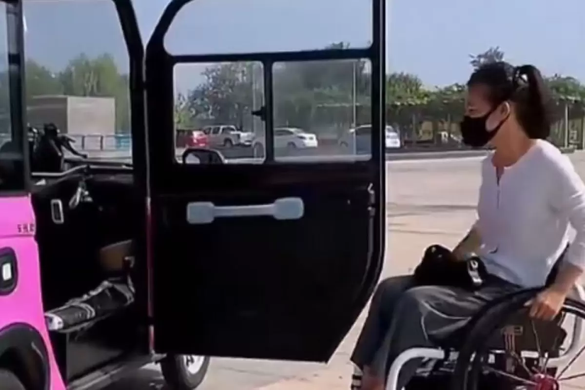 ببینید | تولید خودروی ویژه معلولین در چین!