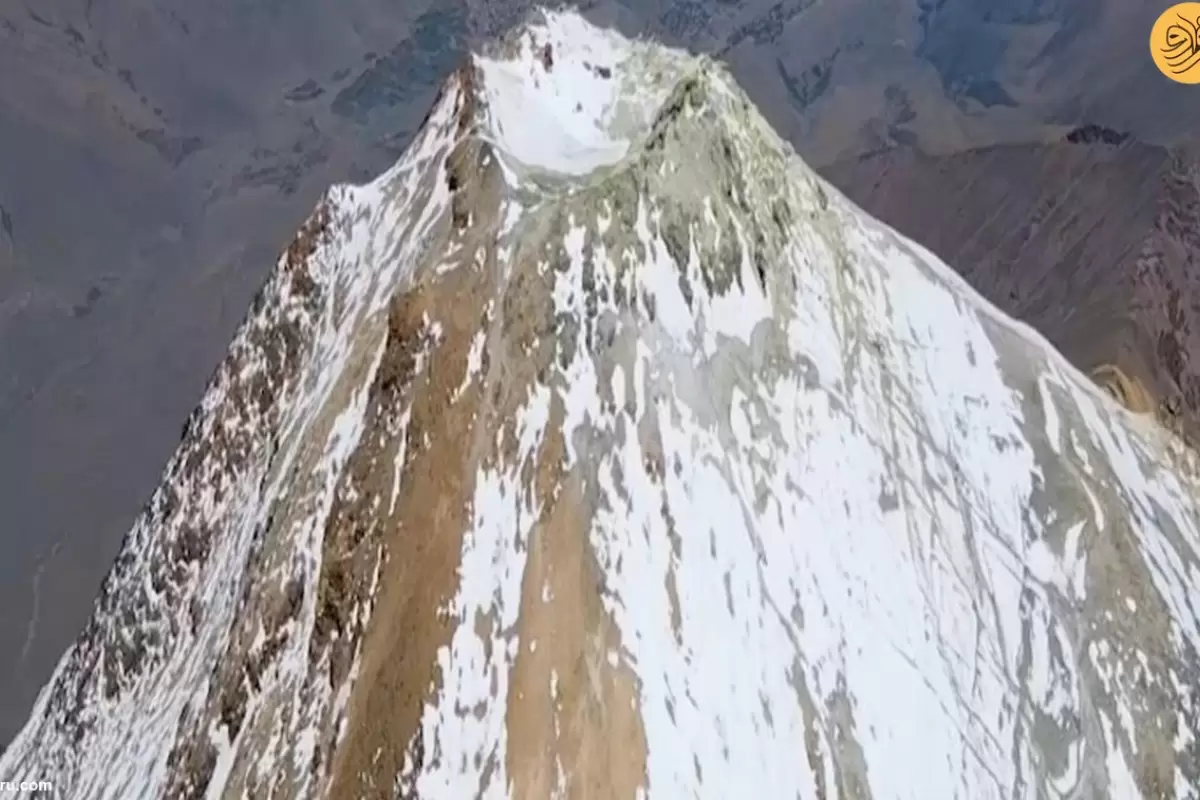 (ویدئو) تا حالا نوک قله دماوند را دیده بودید