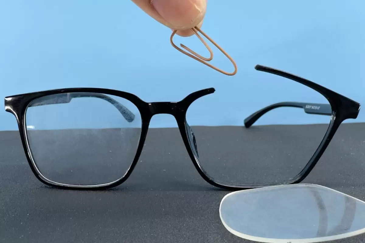 (ویدئو) اگر عینک تان شکست، با این 4 روش استادانه تعمیرش کنید