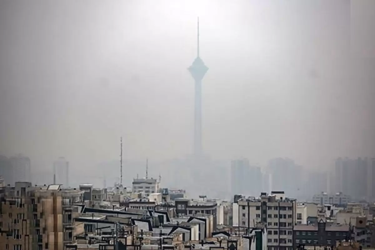 (ویدئو) تهران، شهر محصور در ابری از آلودگی