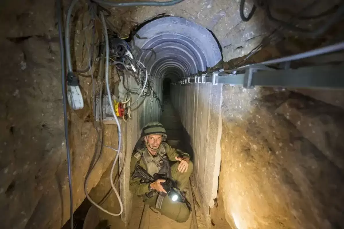اسراییل می‌خواهد تونل‌های حماس را با آب دریا پر کند