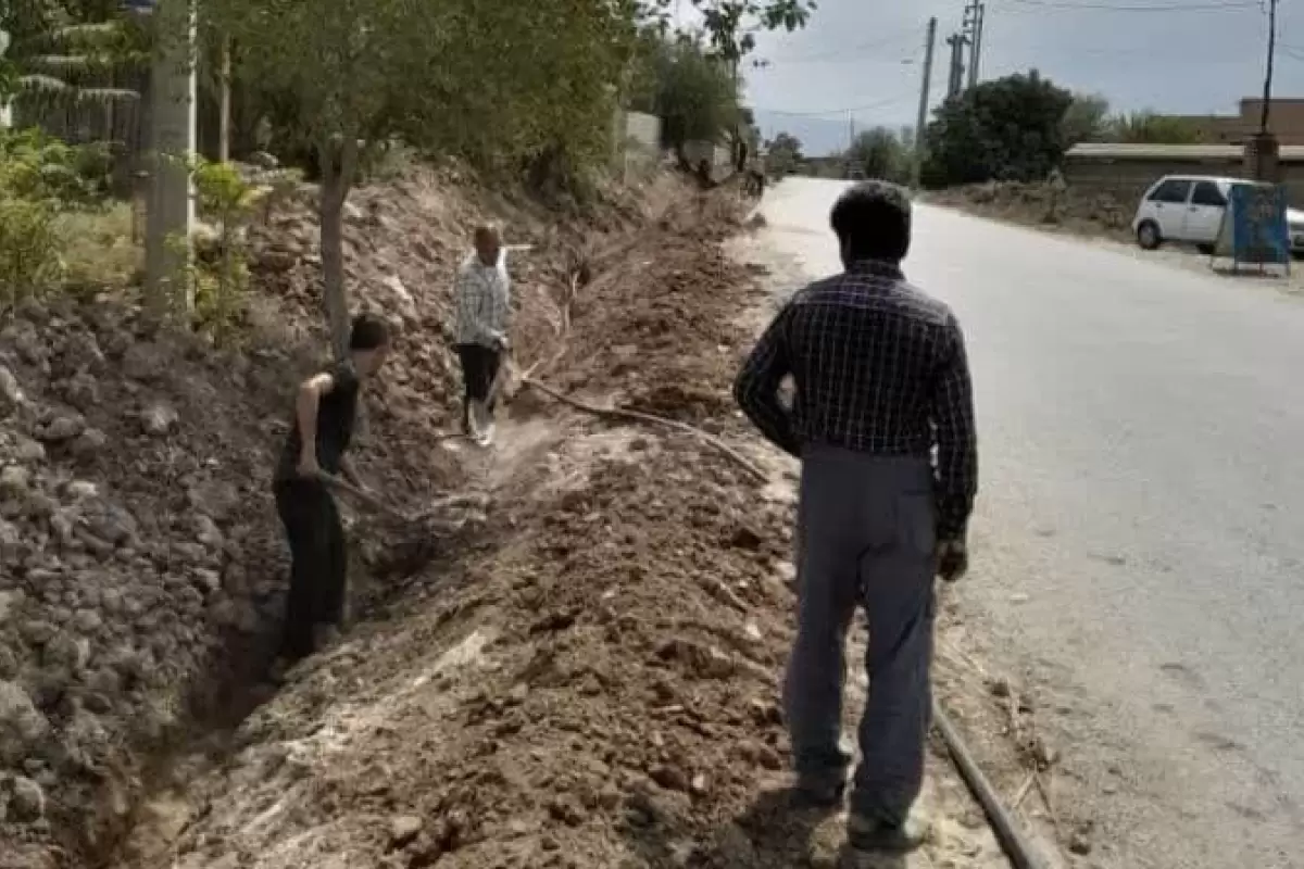 بازسازی شبکه مخابراتی روستای قره شور شهرستان کلاله 