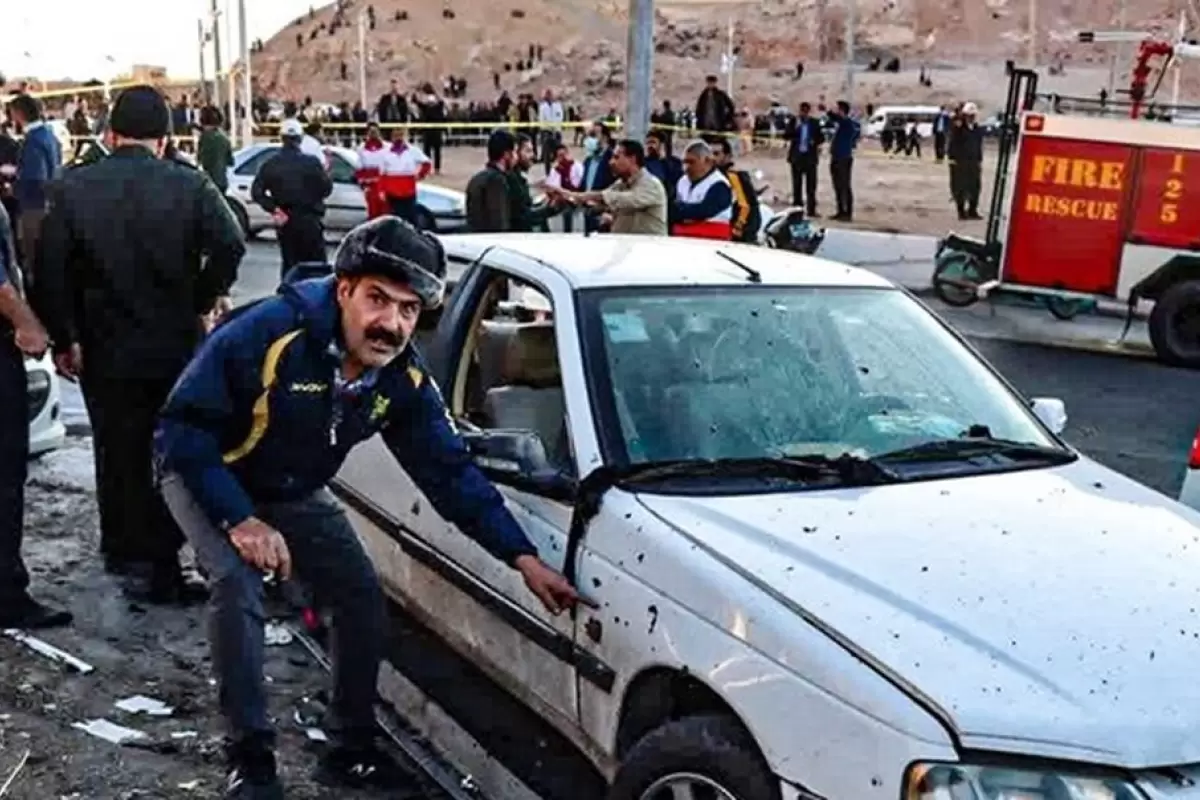 (ویدئو) شهادت ۸ نفر از اعضای یک خانواده در حادثه تروریستی کرمان