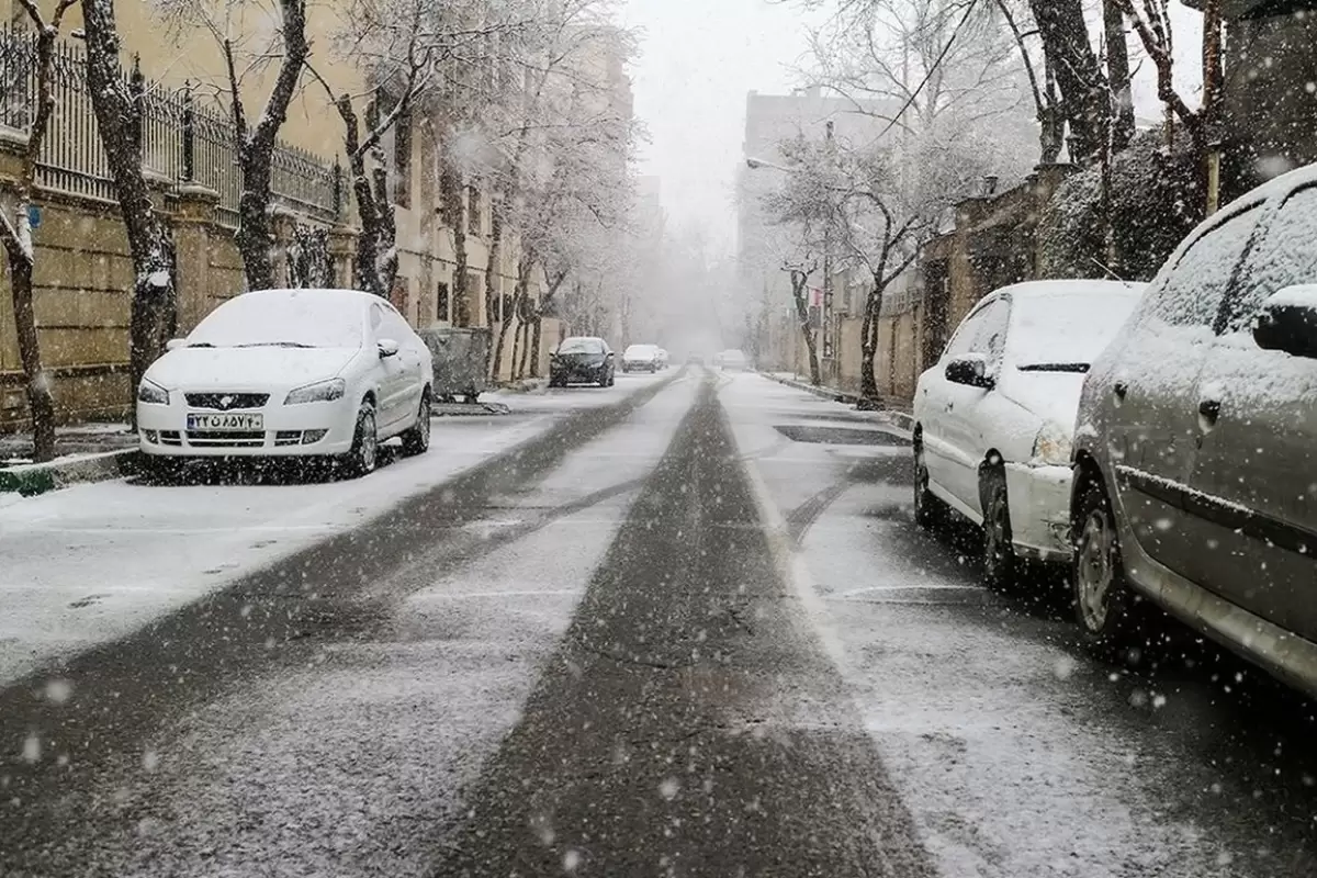 تهران از فردا ۹ درجه سردتر می‌شود