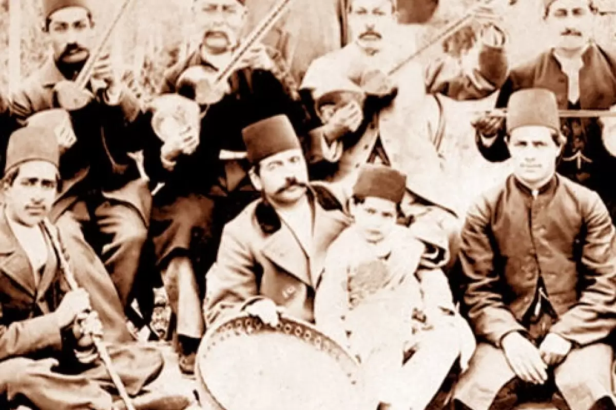 (تصویر) یک قاب سنگین از تاریخ موسیقی ایرانی