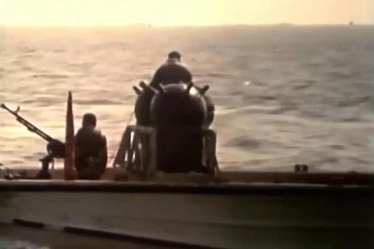 (ویدئو) تصاویر دیده نشده از نخستین جنگ ایران و آمریکا