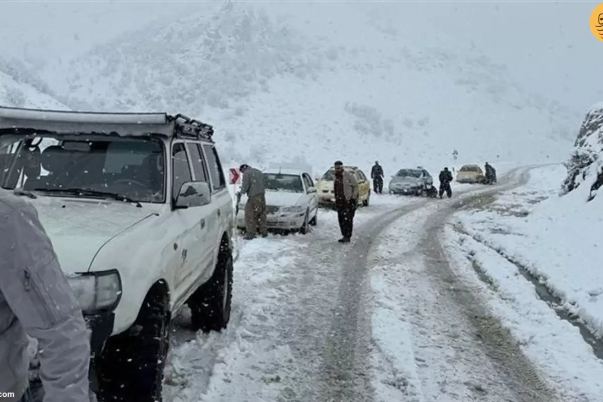 (ویدئو) بارش برف در کردستان
