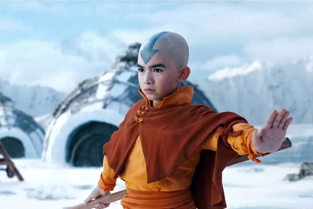 تصویر جدید سریال Avatar: The Last Airbender آنگ و دوستانش را نشان می‌دهد