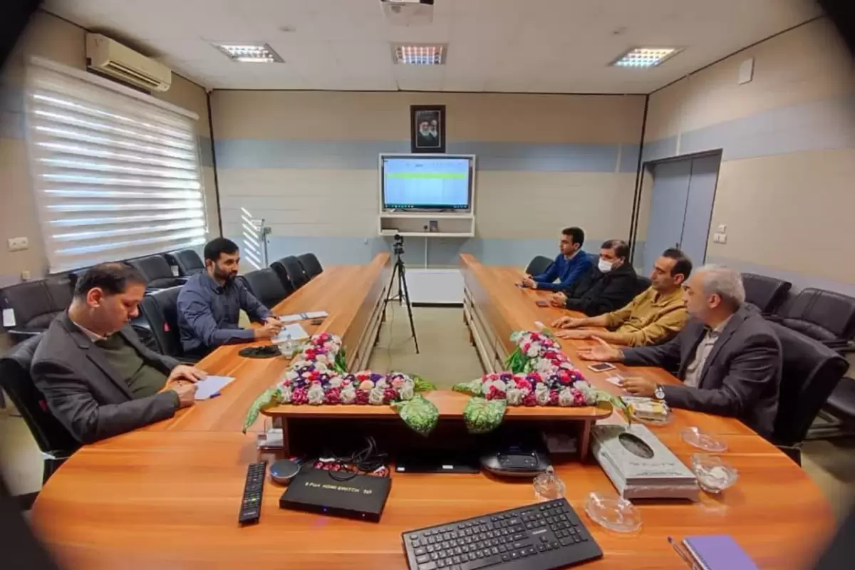 بررسی وضعیت فیبر در جلسه مخابرات با شرکت ارتباطات زیرساخت استان گلستان 