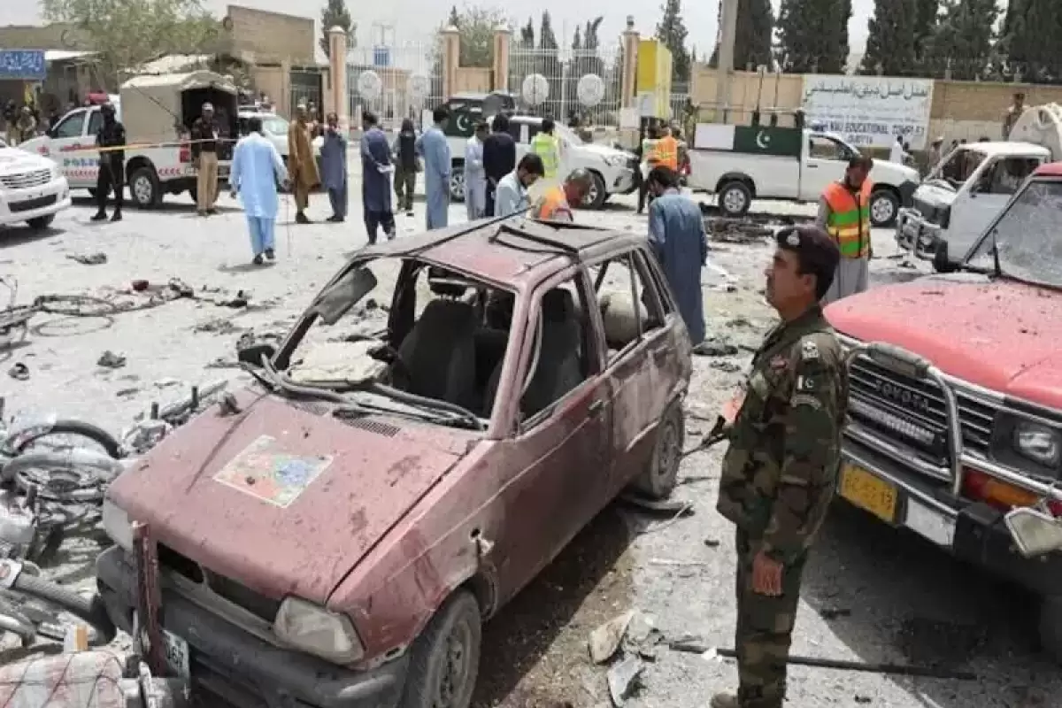 ۱ روزمانده به انتخابات؛ انفجار مهیب در بلوچستان پاکستان دست‌کم ۸ کشته و دست کم ۱۰ زخمی برجای گذاشت