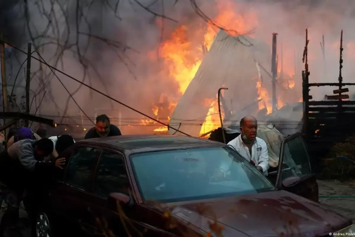 افزایش کشته‌های آتش‌سوزی‌های شیلی به 112 نفر