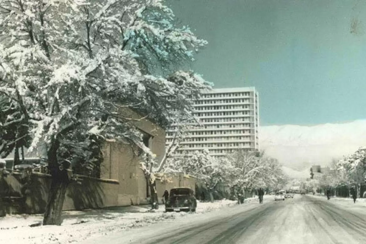 زیباترین تصاویر از روزهای برفی در تهران قدیم
